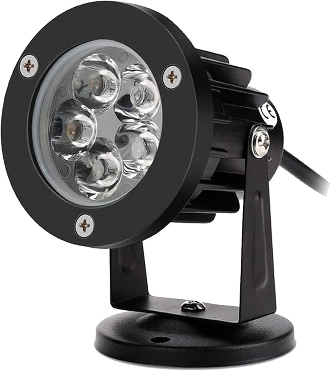 LED Beam Spotlight 1/2PCS Ground Spotlight Lights IP65 Waterproof Terrace Lawn LED Tree Floodlight 5W Adjustable Garden Landscape SpotlightsWarm White 1PSC 5w(AC24v)