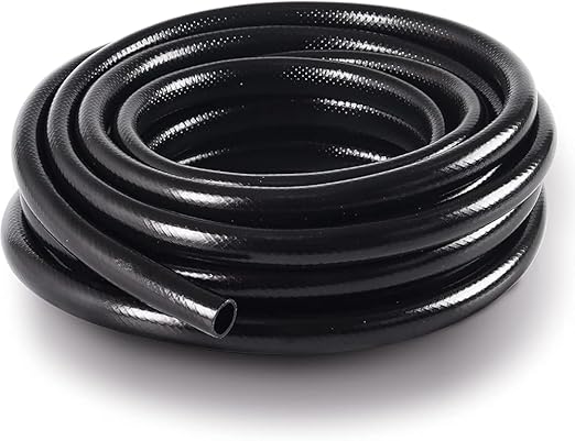 MIXC 1/2 Inch Drip Irrigation Tubing100FT Main Tubing Hose Flexible PVC Hose for Irrigation Parts Drip Emitters Drip Irrigation Systems Black