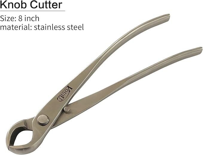 4-Piece Bonsai Tool SetConcave CutterKnob CutterTrunk SplitterBonsai Scissors