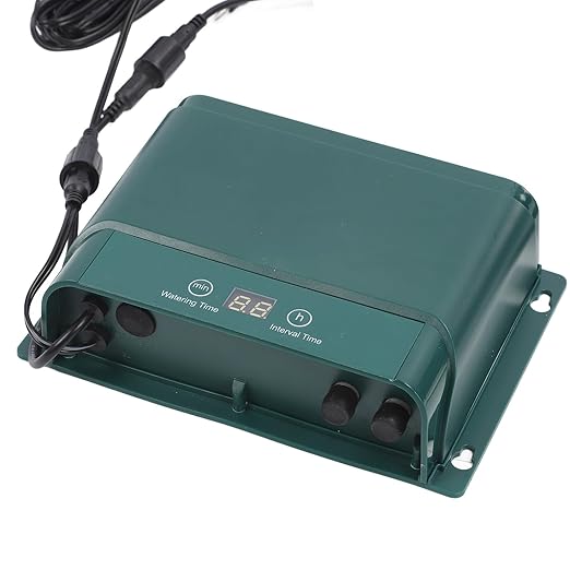 Solar Automatic Drip Irrigation Kit Solar Powered Auto Easy DIY Watering Device18V 10W W aterproof Solar Powered Watering Gardening System