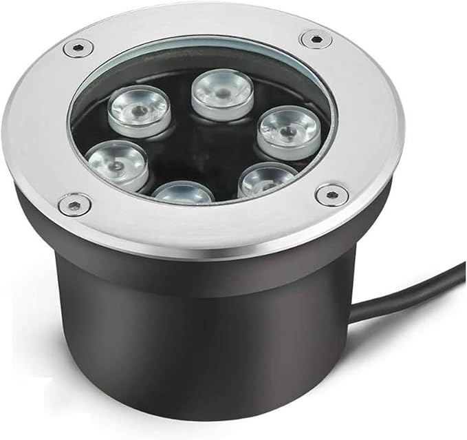 LED Landscape Lights Outdoor Ground Light AC85-110V IP66 Waterproof Recessed Floor Spotlights LED Garden Buried Light for Driveway Deck Patio Yard Walkway