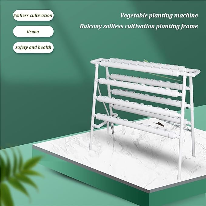 Hydroponics Growing Systems Kit Vegetables hydroponic Grow kitPlant Germination Kits(Double Row)