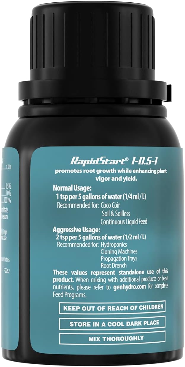 General Hydroponics Rapid Start for Root Branching 125ml