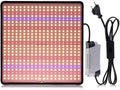 LED Grow Light Panel 1200W Lamp for Indoor Plants Dimmable Plant Grow Light Full Spectrum for 3x3ft Coverage Grow Tent Greenhouse Veg and Bloom Seedlings Hydroponics