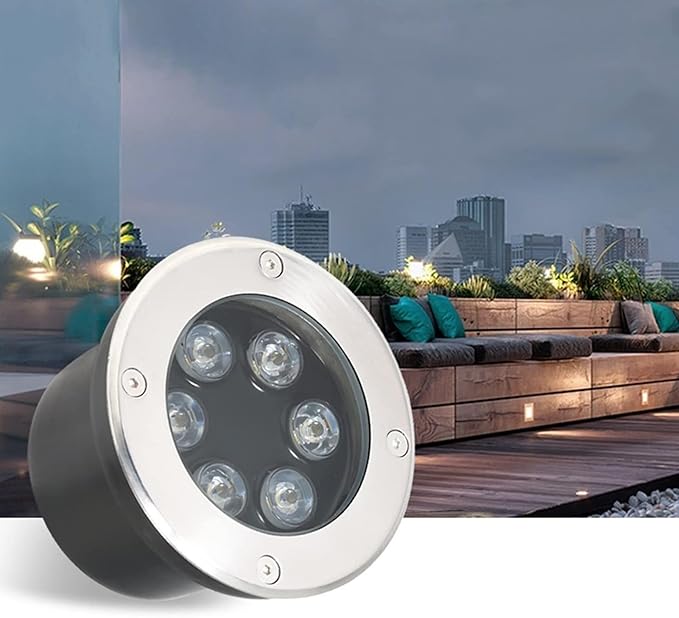 LED Ring Fountain Light - 12V IP68 Waterproof Submersible Landscape Spotlights for Pools and Gardens