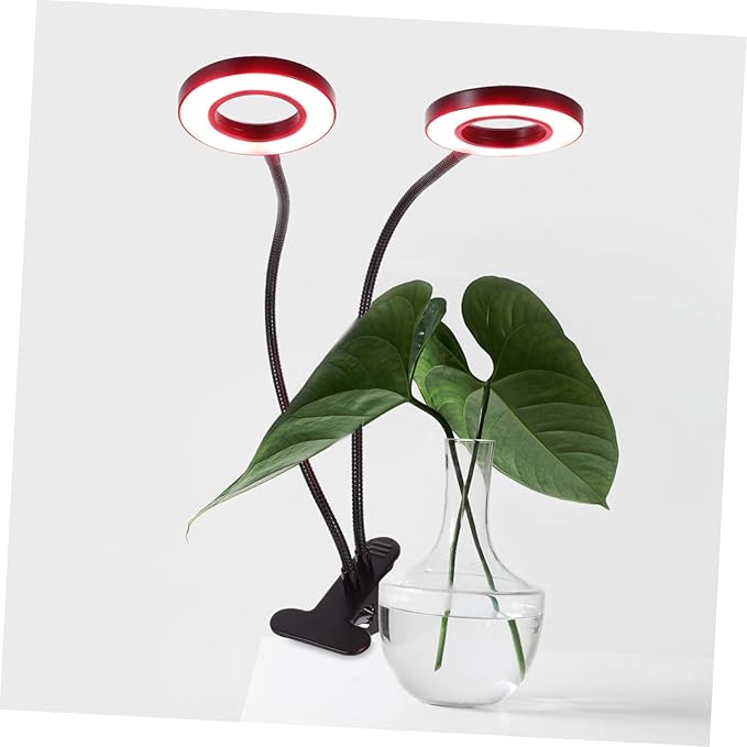 Convenient Double Headed LED Plant Growth Light Indoor Growing Lamp with USB Power Design for Plant Growth for Home and Office Use