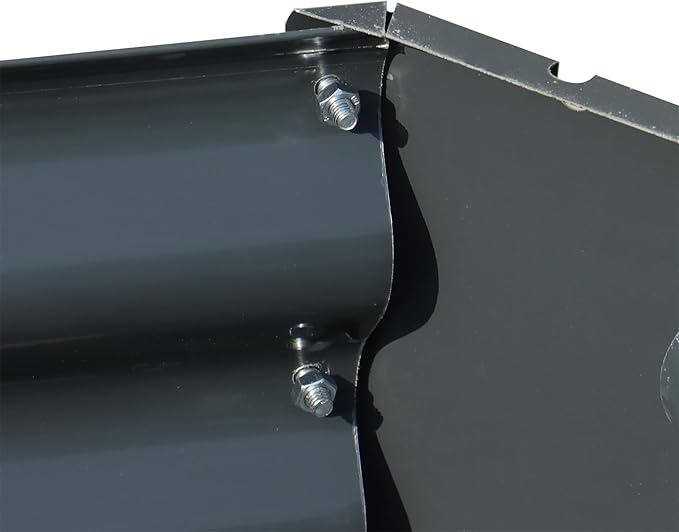 8x2x2FT Metal Raised Garden Beds Galvanized Raised Garden Bed Box Planter for Vegetables Flowers Herb Succulent Gray