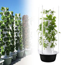 Vertical Planter Tower Indoor Plants Growing System Hydroponics Growing System Kit Vertical Planting Drip Irrigation LED Grow Light for Leafy Greens and Herbs 5楼