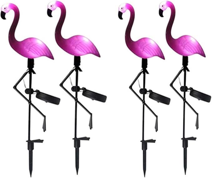 Plant Growing Lamps LED Solar Flamingo Garden Light Simulated Lawn Lamp Waterproof Solar Led Lights Outdoor for Garden Patio Decoration Lighting