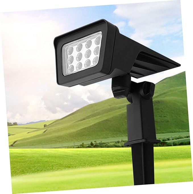 Homoyoyo Solar Powered Lawn Light Outdoor Lamp for Garden Pathway and Landscape Decoration Unique Design for Walkways Yards and Patios