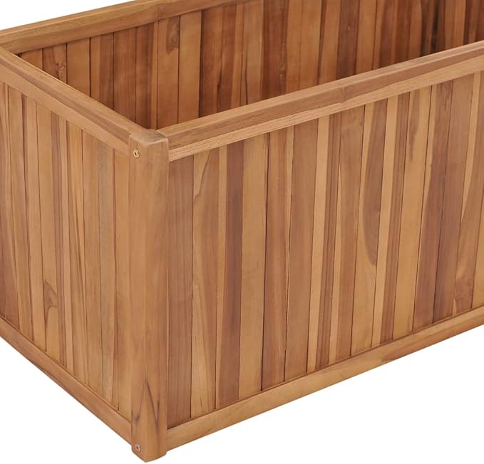 Raised Bed 39.4x19.7x19.7 Solid Wood TeakWeight:36.6lbs48971