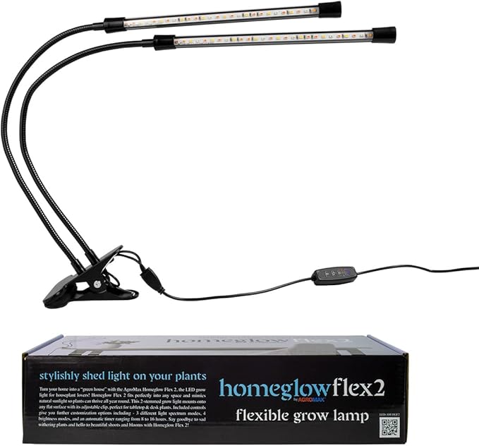 Homeglow Flex 2 Metal Full Spectrum 3000K Warm White LED Grow Light