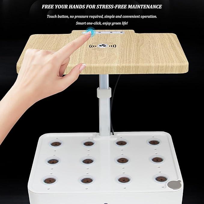 Indoor Hydroponics System Indoor Garden Hydroponic Indoor Gardenfor Fruits and Vegetableswith Hydrating Pump AdapterHydroponics Growing System for Indoor Fruits and Vegetables wyqdp240305