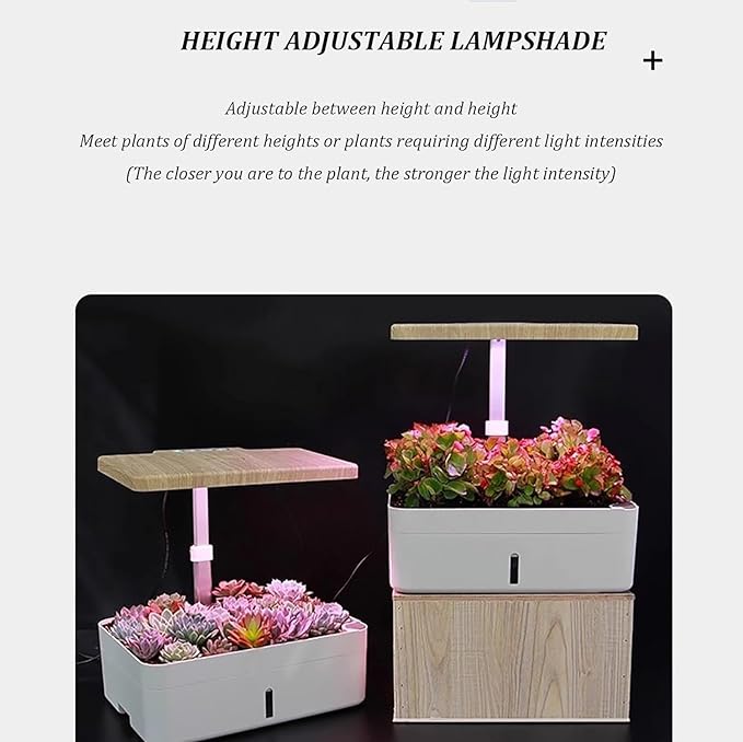 Hydroponics Growing SystemHydroponic Indoor Gardenwith Hydrating Pump Adapter Net Pots TimerHydro Ponics Growing System for Indoor Fruits and Vegetables GYL24824