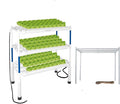 Upgraded Hydroponics Growing System Kit 108 Plant Sites with Plant Climbing Frame