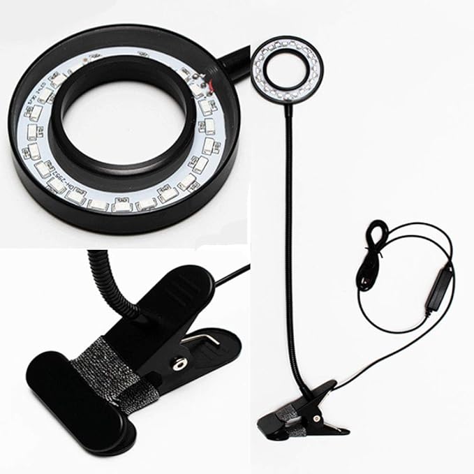 LED Plant Light Three-Head Timed Loop Growing Lamps Full-Spectrum Succulent Fill Light Grow Lights for Hydroponic Greenhouse Garden 2 Pcs (Size : Single Head 5W)