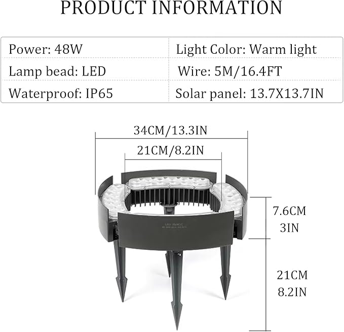 Palm Tree Lights Tree Uplights for Palm Trees Cast Aluminum Casing Water-Resistant Hugger Lights for Outdoor Garden Landscape.Excludes Transformer(4 lamp Heads)