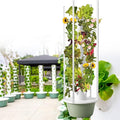 Hydroponics Growing System Garden Hydroponics Growing System Indoor Smart Garden with LED Light Plants Indoor Hydroponic Vegetable Tower for Gardening Lover7-Layer