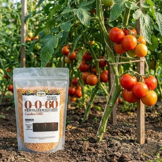 Old Cobblers Farm™ Wicked Growth 0-0-60 Fertilizer - Potassium - Strengthens Roots Boosts Resilience &amp Promotes Lush Growth (5 lbs | 10 lbs | 15 lbs | 20 lbs) (15 lbs)