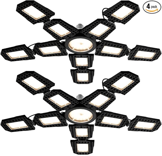 2PCS 400W Adjustable LED Growing Lamps 110V Natrual Solar Panel Light 528LEDs Plant Lights for Indoor GrowingSeedling Flowering and Fruiting E26/E27 SocketSuitable for Greenhouses Hydroponic