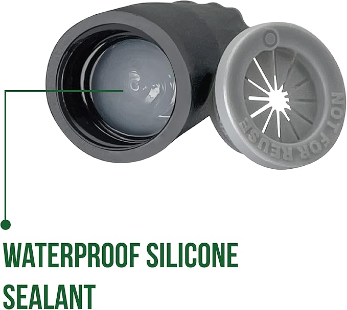 GKOLED 30W 5000k 44° Beam Angle Bullet/Round Outdoor Spotlight with 30-Pack Lengthened Waterproof Wire Connectors