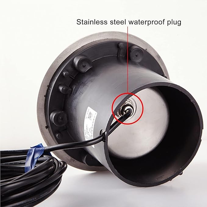 Underwater LED Landscape Light - Recessed Underwater Light 24V Low SpotlightRed-12W