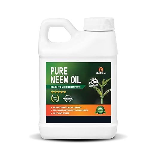 Ready-to-Use Concentrate Neem Oil - 100% Pure &amp Natural | Ready to Mix | Just Add Water (32 oz)
