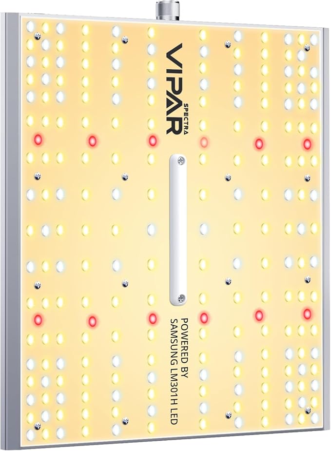 VIPARSPECTRA XS1000 Led Grow Light Compatible with Samsung LM301H High PPFD Dimmable High Efficiency Grow Lights for Indoor Plants Full Spectrum Daisy Chain Plant Light for 2x2/ 3x3 Grow Tent