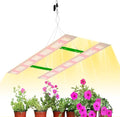 400W LED Plant Sunlight Lamp Panel with UV IR Integration 100-277V Voltage Range Fill Lighting for Seeds Potted Plants Easy - Install Hook Included US Plug Compatible Enhances Plant Vitality&amp Blo