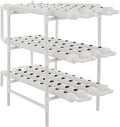 XENITE Hydroponics Growing System Hydroponics Growing System Tower PVC Pipe 108 Holes for Planting Vegetables Indoor Garden System Tall Hydroponics System Outdoor 0823
