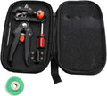 Professional Tree Grafting Tool Kit Durable Pruning Shears with Blade for Efficient Plant Grafting Black Garden Tool Set Cloth Bag for Gardeners