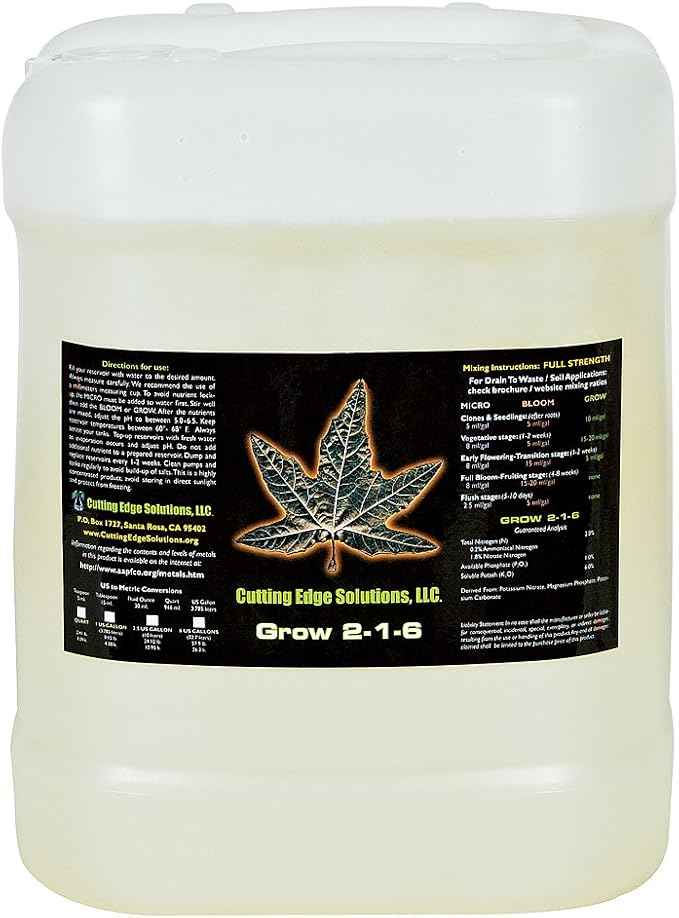 Cutting Edge Grow 2.5 Gallon