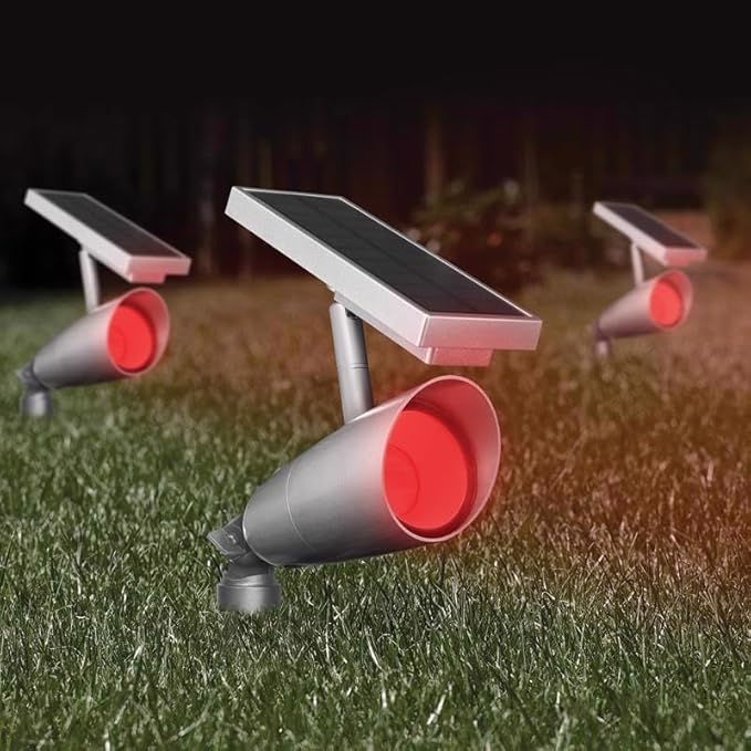 Feit Electric OneSync Brushed Nickel Solar Powered 100 W LED Spotlight 1 pk
