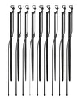 Micro Spray Sprinkler Stake Assembly: 9 Sets Full Circle 360 Degree Watering Nozzles Emitters with Spike and 1/4 inch Tubing for Greenhouse Nursery Garden Drip Irrigation System