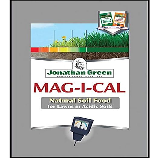 11353 Mag-I-Cal Natural Food for Lawns in Acidic Soils 5000 sq ft One Bag (4 Pack)