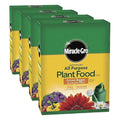 Miracle-Gro Water Soluble All Purpose Plant FoodPlant Fertilizer for Indoor or Outdoor PlantsRosesFlowersHouseplantsVegetables and Trees10 lb.(Pack of 4)