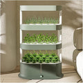 Hydroponics Tower 48 Pods Garden Hydroponic Growing System Aeroponics Grow Kit with Automatic Watering Grow Light and Timer Aquaponics Planting System Indoor Garden Planter