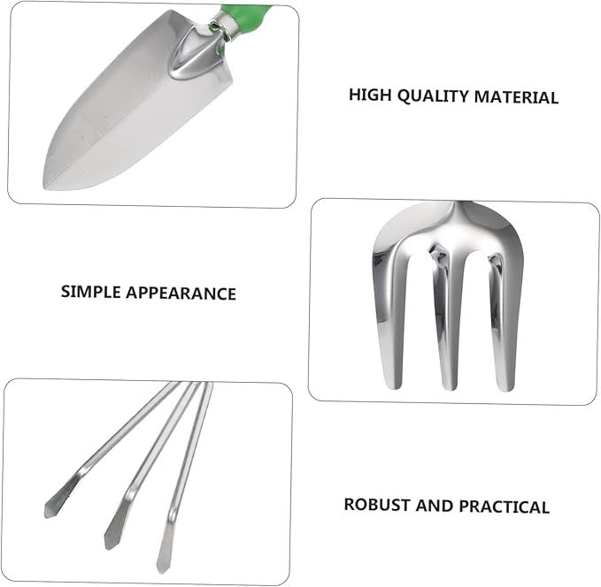 11pcs Garden Tool Set for Women Set Planting Shovel Weeding Tool Rake Compact for Outdoor Use