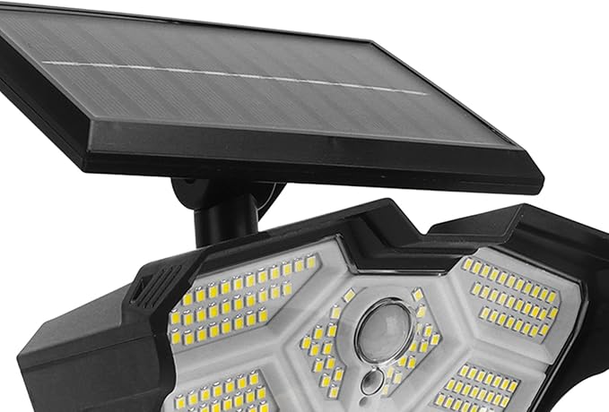 Sonew Outdoor with Brightness Modes &amp Design for Home &amp Garden - 2400mAh Solar Landscape Lights (ASTEY-KXK-600-128LED)