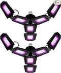 2Pack 300W Adjustable LED Red Blue Plants Lamping UV/IR Greenhouse Tent Planting Box Lamps 100-277V Full Spectrum Seeds Hydroponic Lamp Indoors Vegetable Fruits Fill Lightings Flowers Potted