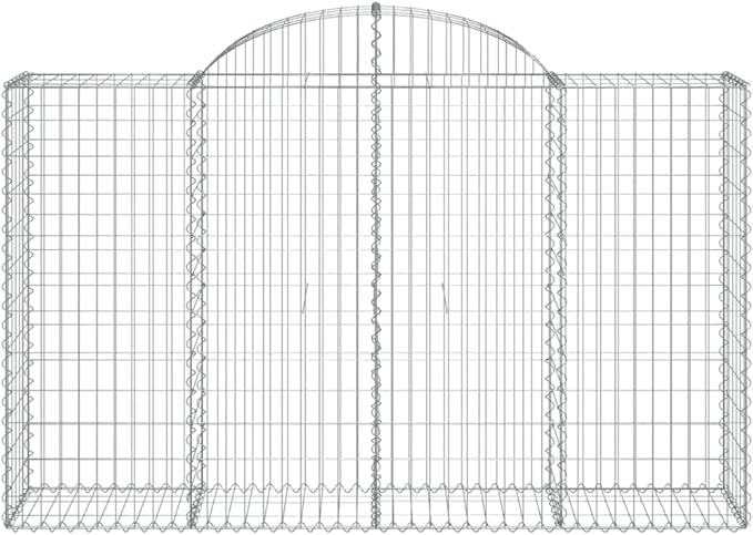 Galvanized Raised Garden Bed 78.7x78.7x55.1 Large Outdoor Planter Box Silver Industrial Gabion Basket for Backyard Patio Balcony &amp Terrace