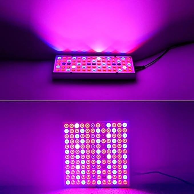 1000W LED Grow Light 75/144 LEDs Plant Lights Red Blue White Panel Growing Lamps for Indoor Plants Seedling Vegetable and Flower45W