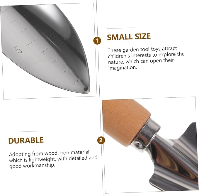 BESPORTBLE 1set Garden Tool Handles Gardening Hand Tools for Planting Digging and Weeding and Easy to Store Gardening Equipment