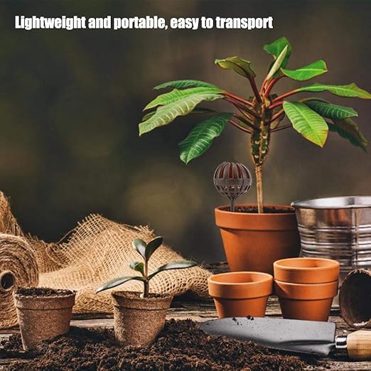 100pcs/ Set Fertilizer Cover Box Basket ABS Material Reusable Portable for Bonsai Plant Flower Orchid Small Plant (Big)