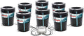 Hydrofarm RS5GAL8SYS Root Spa 8 5 Gallon Bucket System Black