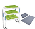 Upgraded Hydroponics Growing System Kit 108 Plant Sites with Waterproof Mat
