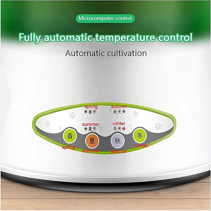 Electric Bean Sprouts Maker with Intelligent Thermostat for Green Seeds Growing Automatic Sprout Bud Machine