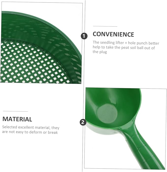 1set Garden Tool Soil Sieves Shovels and Puncher for Efficient Garden Planting and Cultivation Material for Use