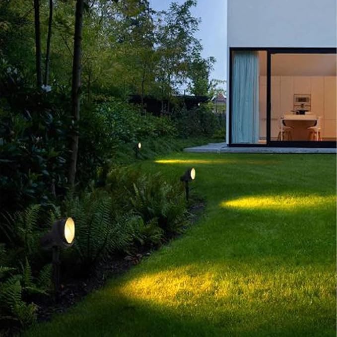 CD85 9W Garden Landscape Directional Waterproof Ground Narrow Beam Outdoor Spotlight
