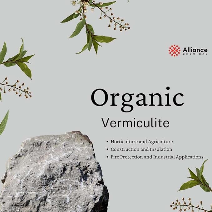 Premium Organic Fine Vermiculite - 12 Cubic Feet 6-Pack (306 Quarts) - Soil Amendment for Gardens Essential for Mushroom Cultivation Organic Potting